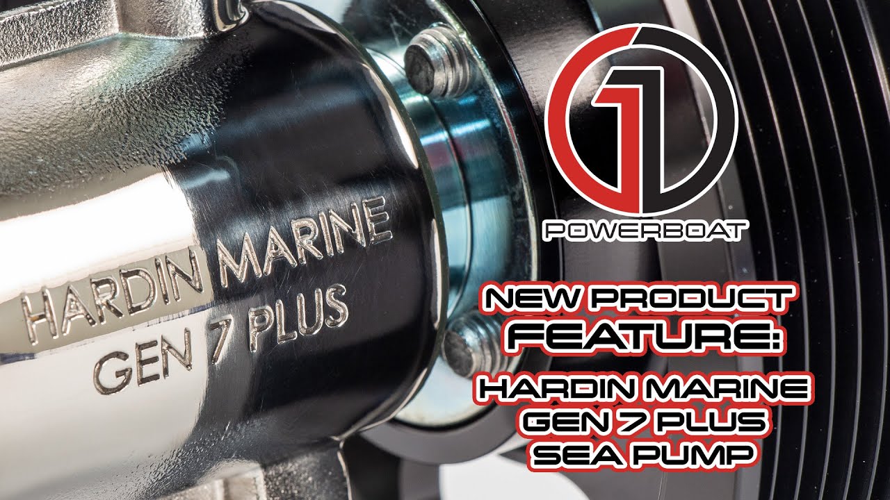 New Product Feature: Hardin Marine’s New Gen 7 PLUS Sea Pump for 350, 496, 502 Mag